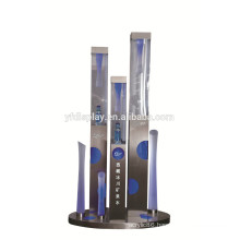 custom high quality retail liquor bottle acrylic and metal display stand racks